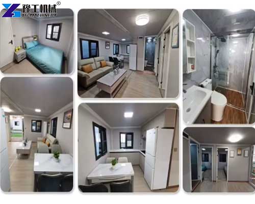 prefab shipping container internal