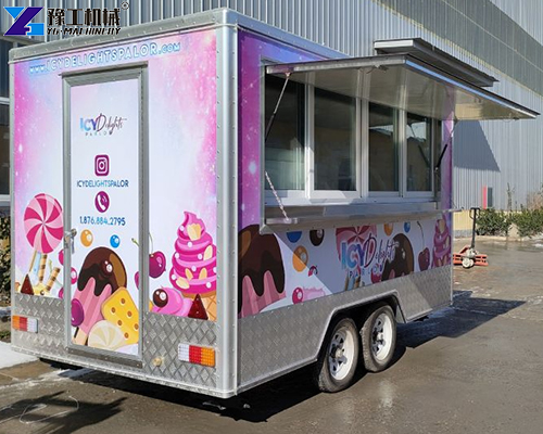 rainbow ice cream truck from factory rainbow ice cream truck from factory
