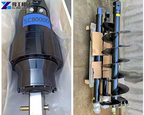 sheet pile driver for excavator