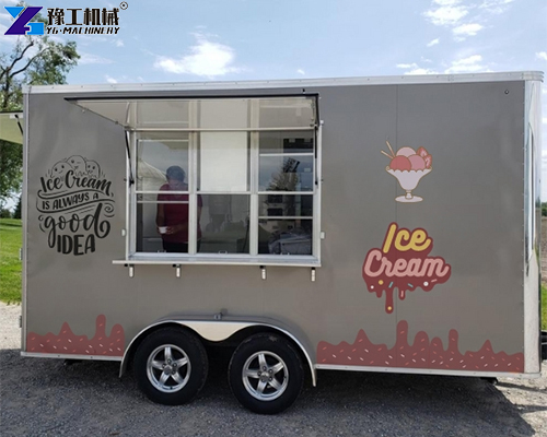 small ice cream trailer for sale
