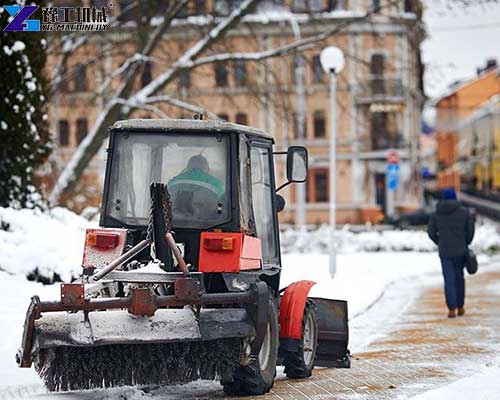 snow plow with blower using snow plow with blower using