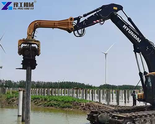 vibratory pile driver for excavator vibratory pile driver for excavator