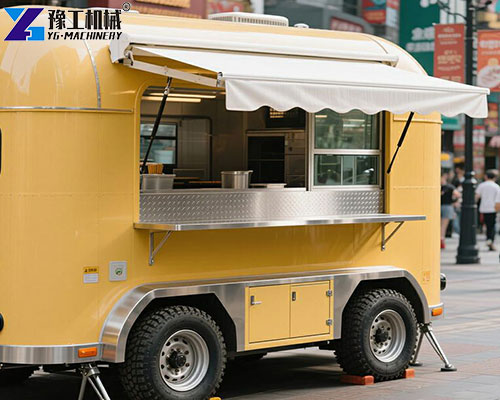YG's small food truck trailers for sale