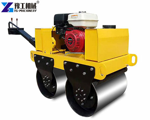 double drum walk behind vibratory roller