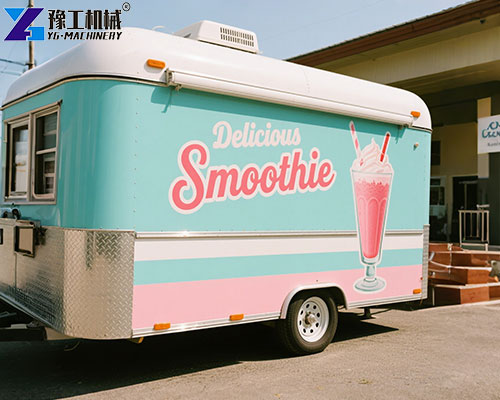 hot-selling smoothie food truck