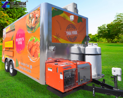 mobile catering trailer from YG
