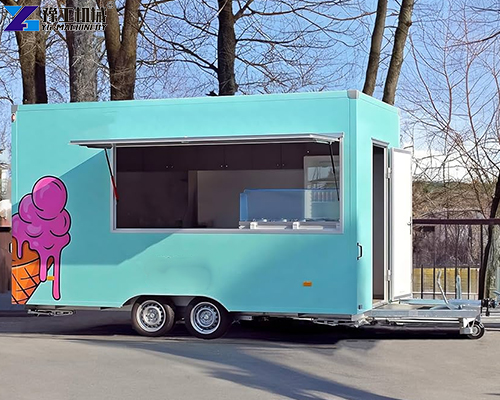 mobile catering trailers from YG