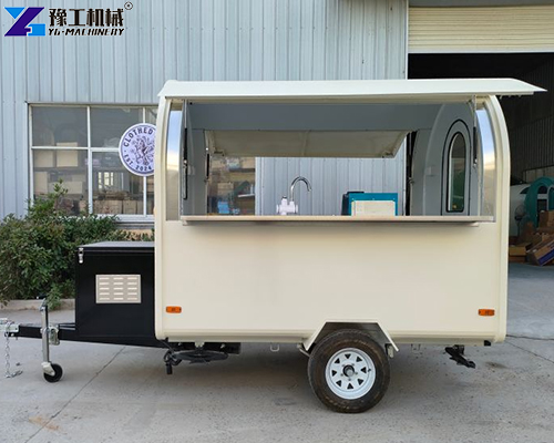 outdoor coffee cart