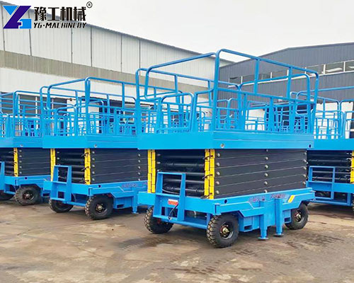 small electric lifting platform real shot