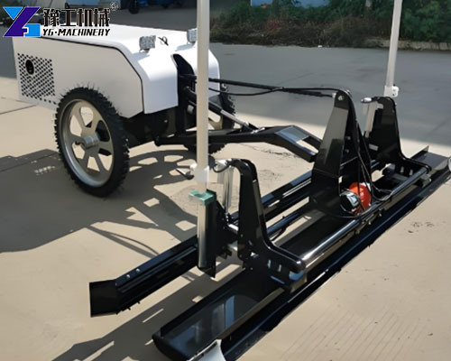 YG's laser screed machine