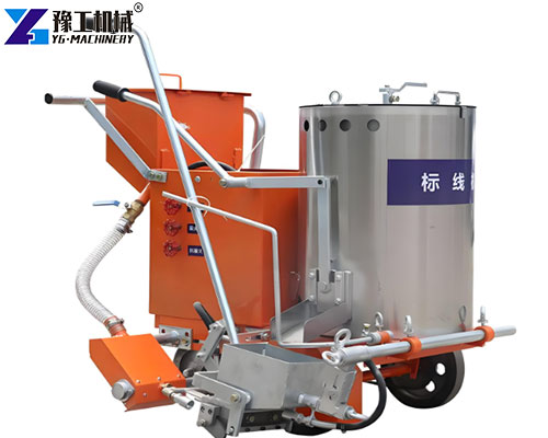 YG's thermoplastic line marking machine YG's thermoplastic line marking machine