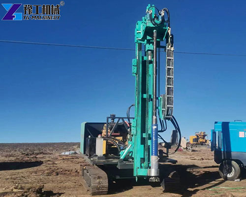 application of photovoltaic pile driver
