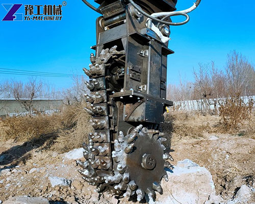 high-quality drum cutter excavator