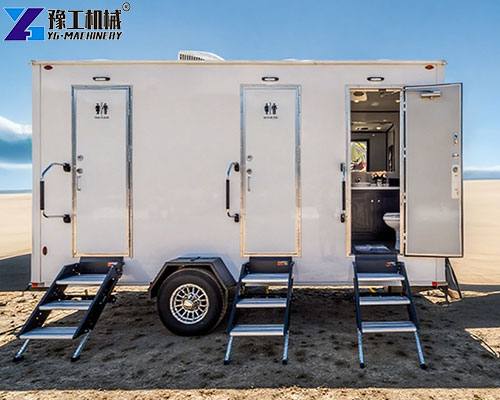 porta potty on trailer for sale