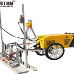 road laser leveling machine