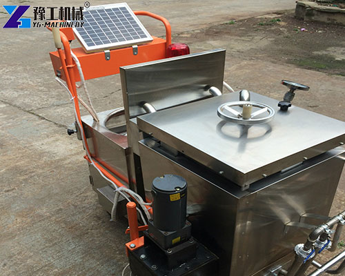 solar-powered crack filling machine solar-powered crack filling machine