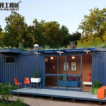 tiny container foldable house application