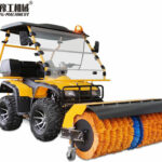Snow clearing machine hot-selling sidewalk snow sweeper