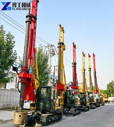 hydraulic rotary pile driver for sale