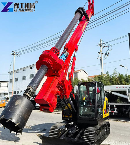 hydraulic rotary piling rig machine