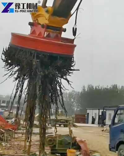 reliable hydraulic excavator magnet