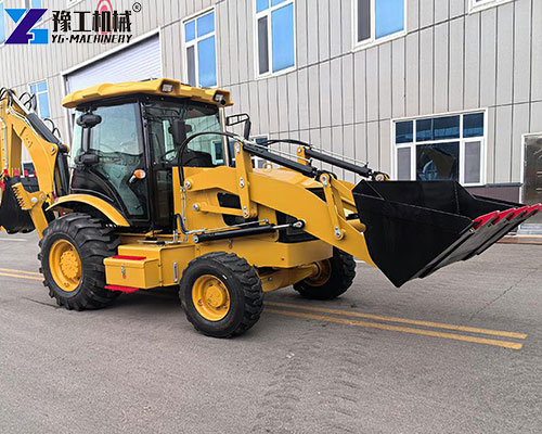 small tractor with loader and backhoe in YG small tractor with loader and backhoe in YG