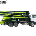 concrete pump mixer truck