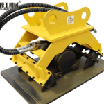 excavator compactor attachment