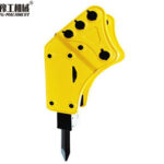 excavator concrete breaker