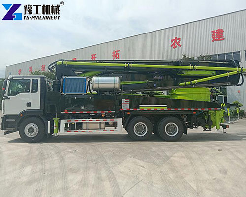 powerful concrete boom pump truck powerful concrete boom pump truck