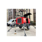 Light Tower Trailer – Hydraulic Lifting Model YG Machinery's light tower trailer