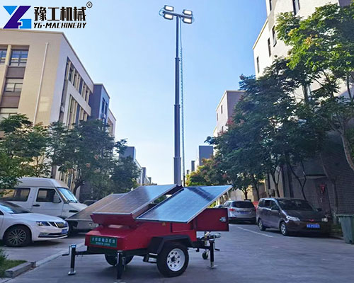 YG solar powered lighting towers YG solar powered lighting towers