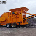 mobile stone crusher machine