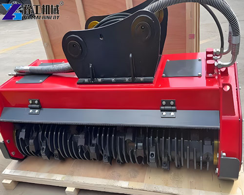 mulcher attachment for excavator