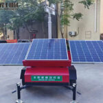 Solar Light Trailer portable solar light tower