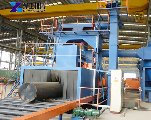 YG pass through shot blasting machine YG pass through shot blasting machine