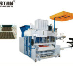automatic concrete block machine