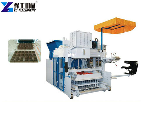 automatic concrete block machine