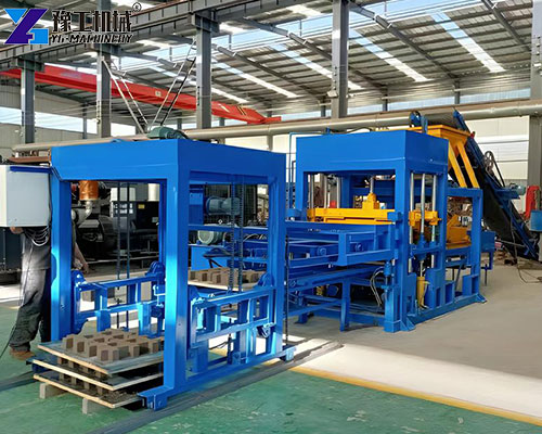 cement block molding machine production line