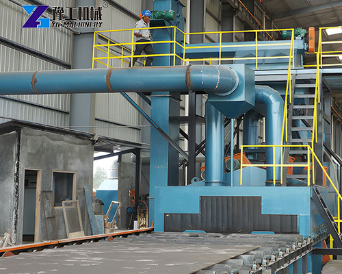 high-speed roller conveyor shot blasting machine