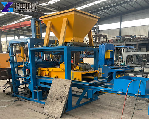 hydraulic concrete block making machine
