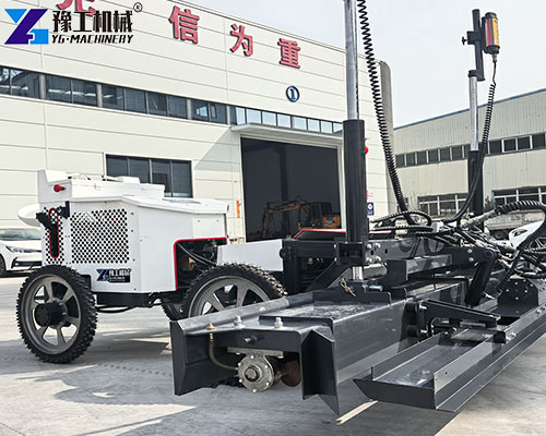 laser concrete screed machine
