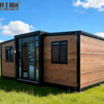 Prefab Expandable House Sold To Bulgaria prefab shipping container for sale
