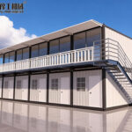 Double-Layer Expanding Container House prefabricated container homes for sale