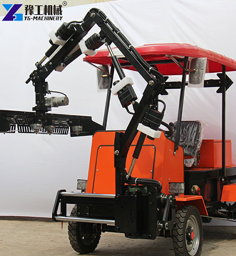 small tractor mounted hedge trimmer