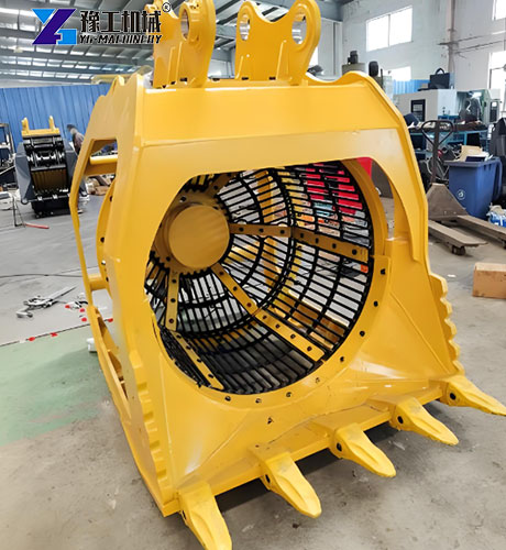 reliable screening attachments for excavators