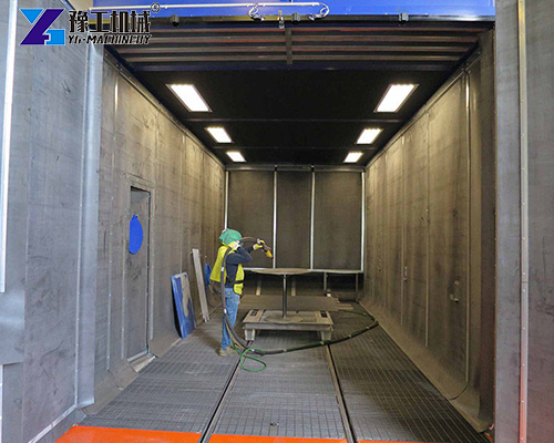 application of shot blasting room application of shot blasting room