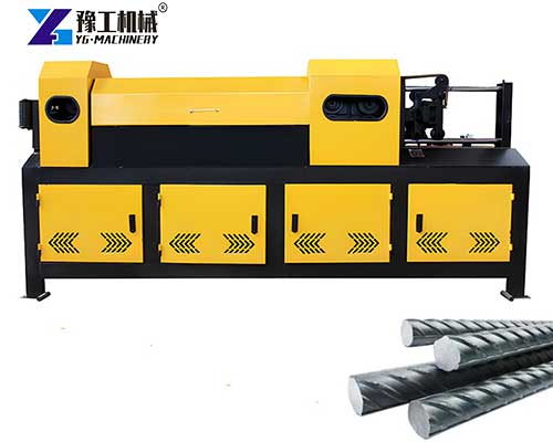 bar straightening and cutting machine
