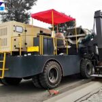 cement curbing machine