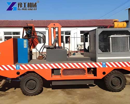 concrete border machine